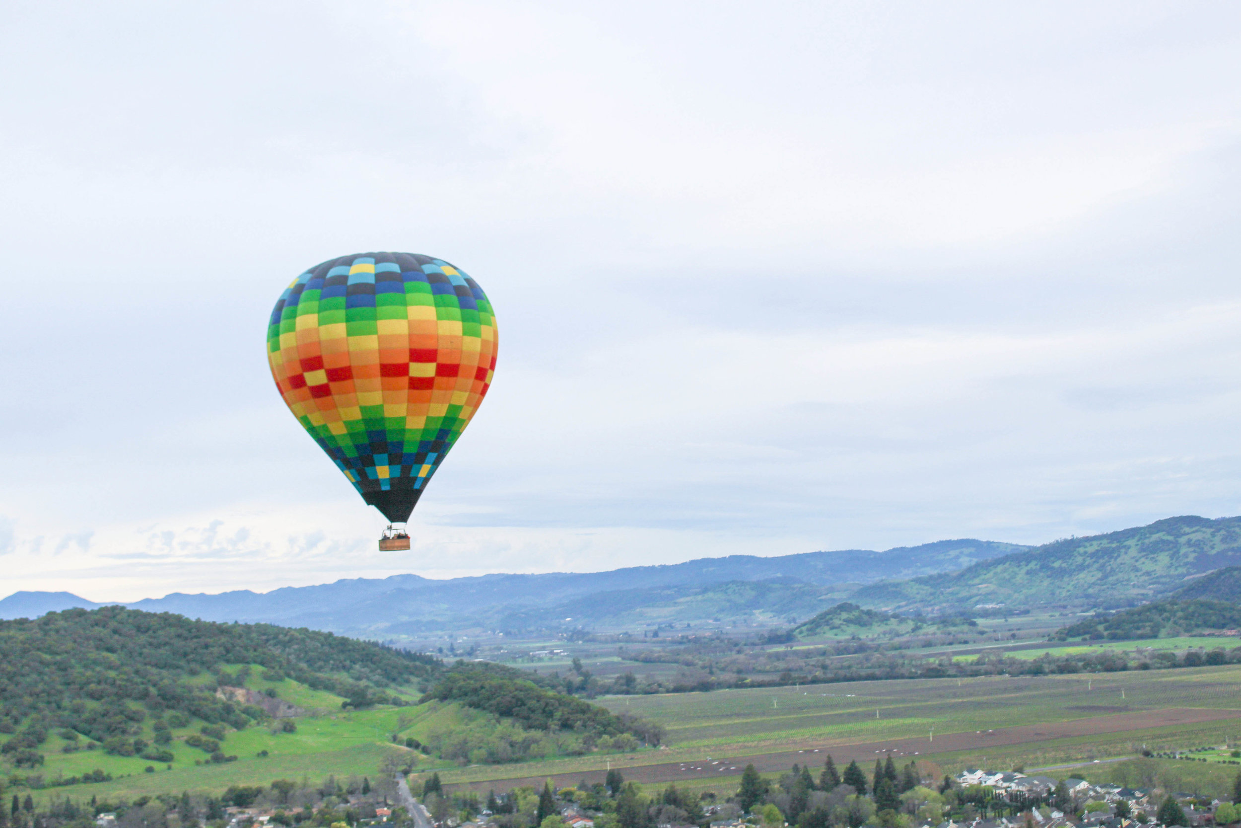 Hot air balloon northern cheap california